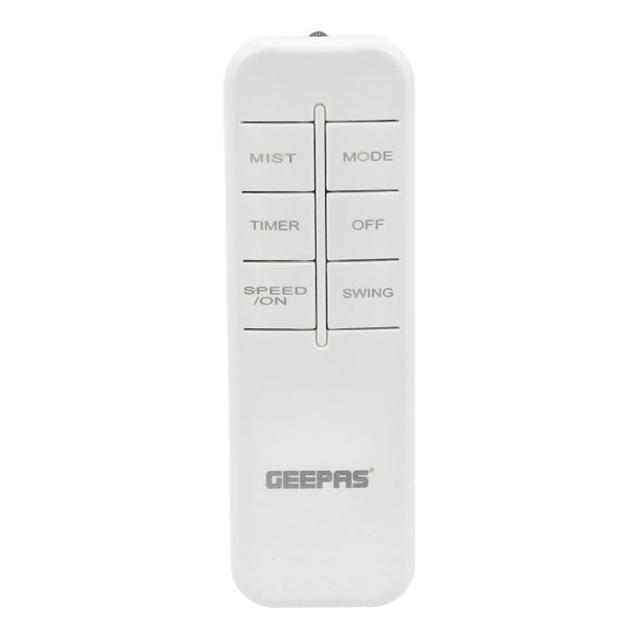 16" Mist Fan With LCD Display, 7.5H Timer Function, GF21161 | 3 Speed Setting & Breeze Modes | Oscillation & Tilt Function | Transparent Water Tank | LCD Display | Home & Office Use