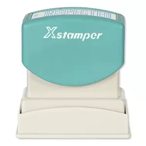 Artline X-Stamper "INSPECTED" for Office Business Supplies, Ink Blue - ARXTCXB1009