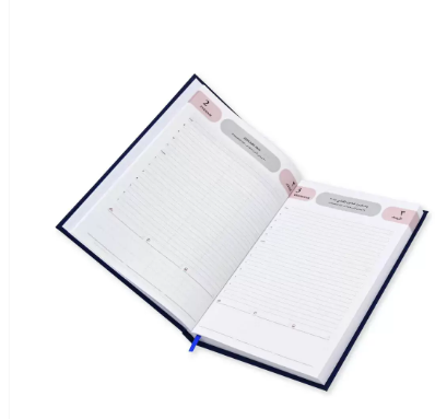 FIS Agenda Diary 2024 (Arabic/English) Blue - FSDI75AEVN24BL