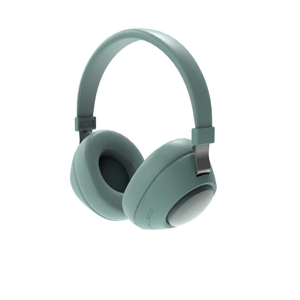 Porodo Soundtec Deep Sound Wireless Over-Ear Headphone - Green