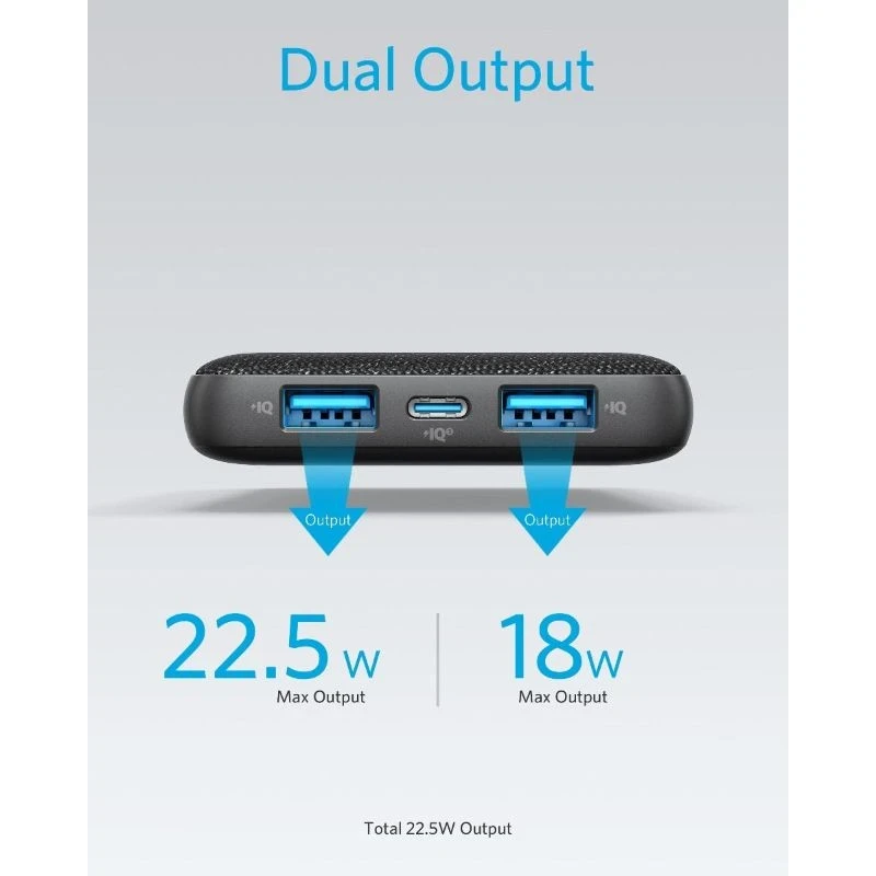 Anker Power Core III Sense 10K Black Power Bank