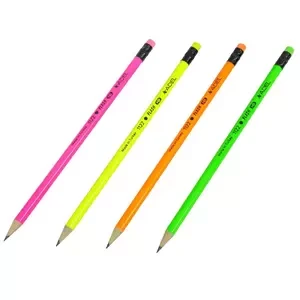 Adel Blacklead Pencils Flash with Eraser Tip, Pack of 72 Pcs - ALPE-122000