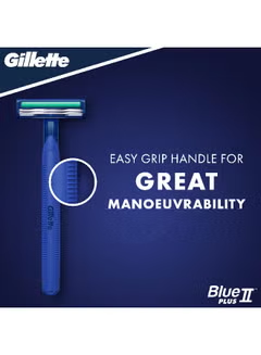 Blue II Plus Disposable Razors 5 Count