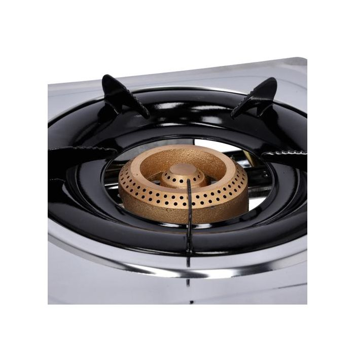 Geepas GGC31015 Single Burner - Portable Windproof Camping Gas Stove, Cooker, Portable Outdoor Single Burner | Auto Ignition | Perfect For Picnics BBQ & More