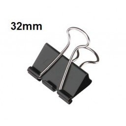 Binder Clips 32mm (Medium) 80 sheets Capacity Pack/12
