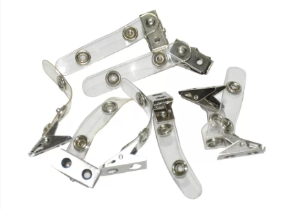 100-Piece FIS Metal Name Badge Clip - FSNAJZ007