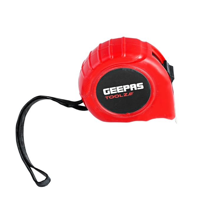 Geepas 7.5M, 25mm Measuring Tape | Pocket Tape With ABS Construction Plastic Shell |Rubber Coating Makes It Resistant To Abrasion | +-0.2mm Accuracy | British-Metric Graduation