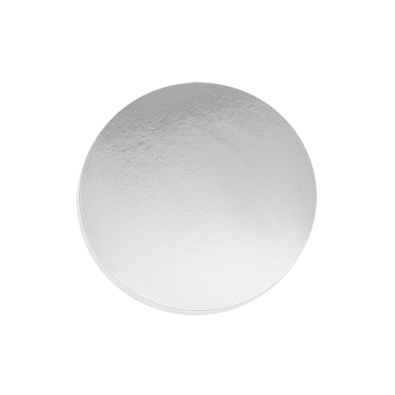 Falcon Cake Board 9″ Round Silver – 5 Pieces