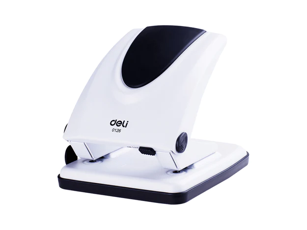 DELI 2 Holes Puncher E0126, 35 Sheets Capacity, Assorted Colours
