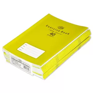 FIS Exercise Book, Pack of 24, Size:16 X 21 cm, 40 Pages, 5 mm Square - FSEBSQ05040N