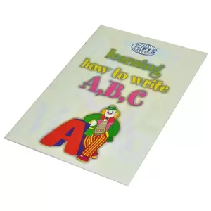 12-Piece FIS English Letters Book A4, 28-Pages - FSBOLHWA4E