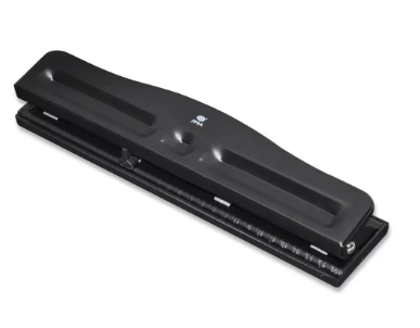 FIS 4 Hole Punch 8 Sheets Capacity, Adjustable - FSPUJ99A