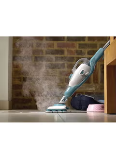 2 in 1 Steam Mop with Delta Head and SteaMitt features 1600.0 W BHSM1615DAM-GB White/Blue