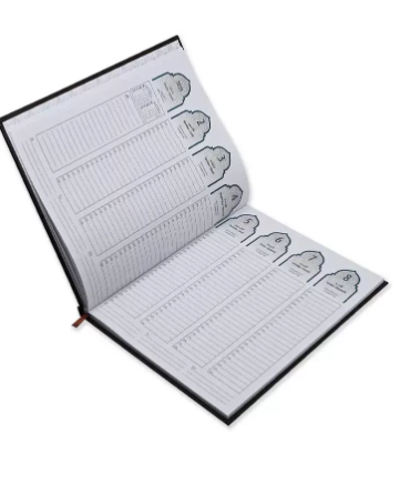 FIS 2023 Executive Diary (Arabic/English/French) Vinyl 1-Side Padded Black - FSDI89AEFV23CH