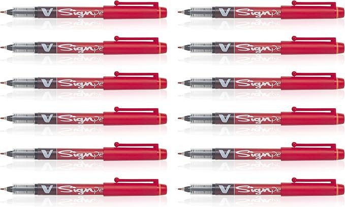 Pilot V Sign Black Medium Point Tip Pen