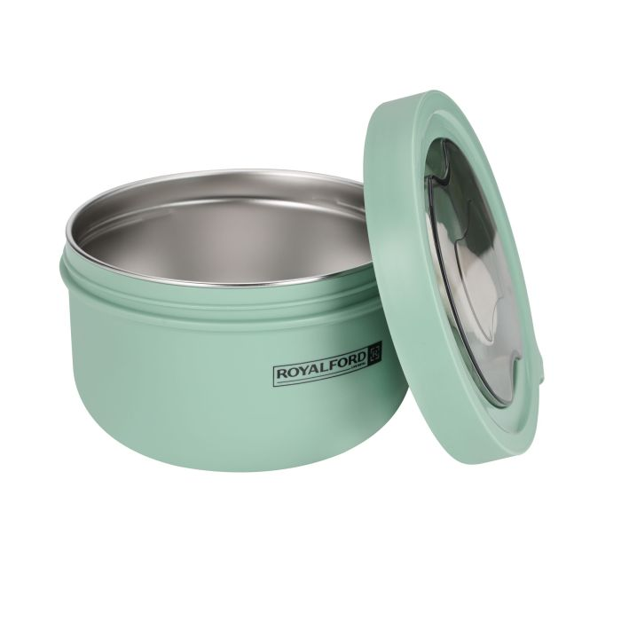 Lunch Box, 850ml Stainless Steel Lunch Box, RF11103 | Lunch Box For Adults, Kids, Teenage | Food-Safe Material Food Storage Container | Leak-Proof And Convenient To Carry