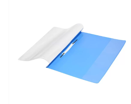 25-Piece Durable Duraplus Clear View File, A4 Size, Blue Colour - DUPG2579-06
