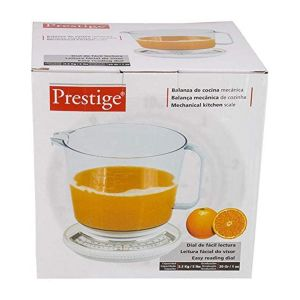 Prestige Kitchen Scale 22 Kg - Plastic - White