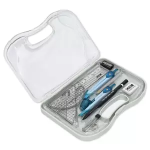 COX Mathematical Sets, 12 Pieces, Made In Taiwan