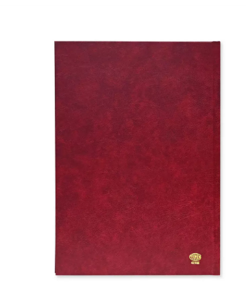 FIS A4 Diary 2024 Arabic/English (Saturday & Sunday Combined) Maroon - FSDI47AE24MR