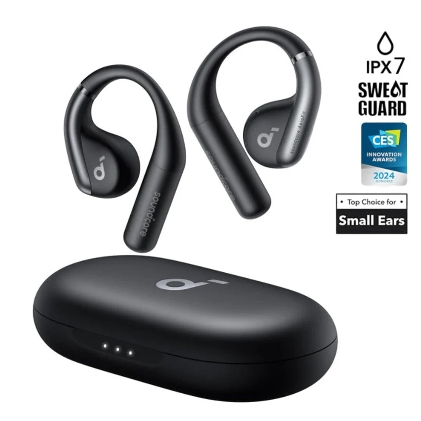 Anker Soundcore AeroFit Earphones Black - A3872H11
