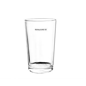 Royalford 6Pcs 360 Ml Glass Tumbler - Glass - Clear