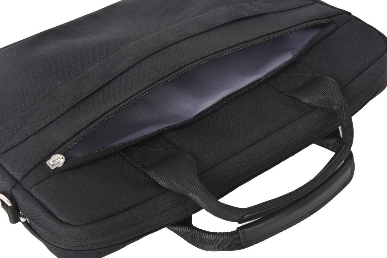 Green Lion Riven Laptop Hand Bag 14" - Black