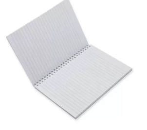 FIS Pack Of 5 Spiral Soft Cover Notebook, 96 Sheets A5 Panda Design 1 -FSNBSSCA596-PAN1