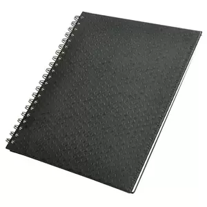FIS Italian PU Spiral Cover University Books, 120 Sheets, 3 Subject, 8.5 x 11 Inch Size - FSUBPU3SBKD3
