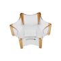 Royalford RF9523 14x14 Cm Acrylic Round Candy Bowl With Lid - Portable Candy Sweet Jar Covered Lid With Gold Finished Corners | Freezer & Dishwasher Safe | Ideal For Chocolates, Candy, Cookies & More