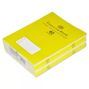 FIS Exercise Book, Pack of 24, Size:16 X 21 cm, 40 Pages, Single Line with Margin - FSEBSLM40N