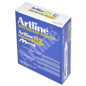 Artline White Board Marker Broad Pack of 12, Green, 159 - ARMK159GR