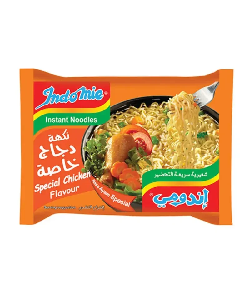 Indomie Special Chicken Noodles 75g x 5 x 8