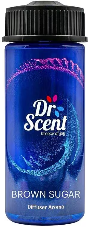 Dr Scent Brown Sugar Diffuser Aroma Oil For Aromatherapy, Better Sleep, Living Room And Gym - (170ml)
