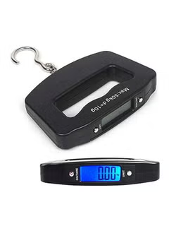 Digital Hanging, Luggage Weighing Scale Black,