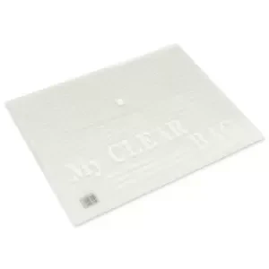 Pack of 12 Pieces My Clear Button Bag Clear