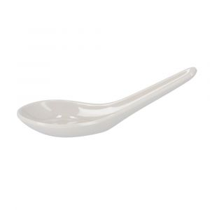 Royalford Melamine Ware Soup Spoon - Melamine - White - RF5367