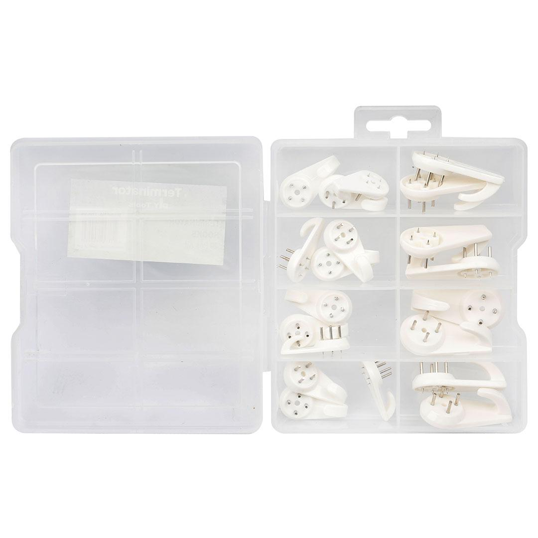 Hooks Screws 20 Pcs Kit
