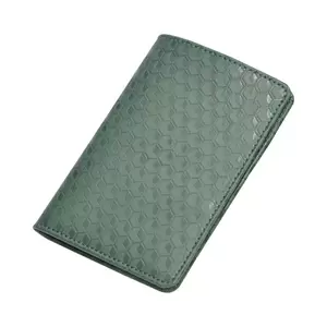FIS Green Polacyurethane For Unisex - Passport Wallet - FSGNGRD3