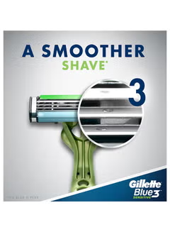 Blue 3 Sense Care, Disposable Razor, 6 Pieces