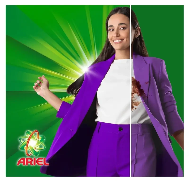 Ariel Lavender Laundry Detergent Liquid Gel, 1.8L