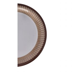 Royalford 11" Round Dinner Plate - Melamine - White