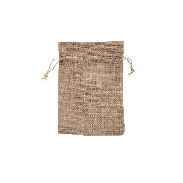 Ramadan Theme Printed Jute Bag 15x20 Cm 6 Pieces