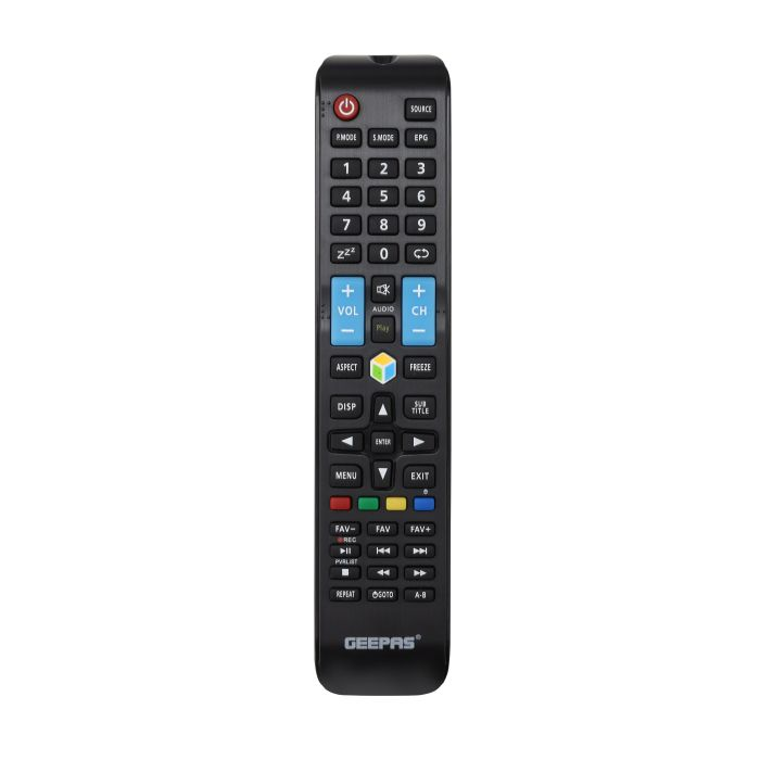 Geepas 39" Android Smart LED TV - Slim Led, 3 HDMI & 2 Hi-High USB Ports | Wi-Fi, Android With E-Share | Compatible Application Like YouTube, Netflix, Amazon Prime | 1 Years Warranty