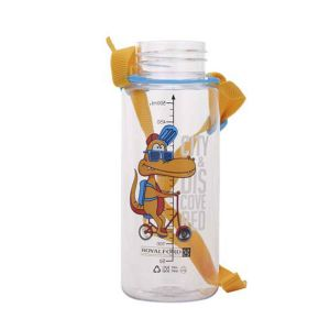 Royalford 500Ml Water Bottle - Plastic - Multicolor