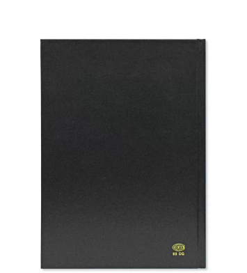 FIS Golden Executive Daily Diary 2024 (English) Black - FSDI88EG24BK