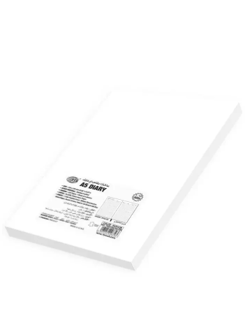 FIS 2023 Golden Diary A5 (Arabic/English) Bonded Leather 1-Side Padded Maroon - FSDI78AEGB23MR