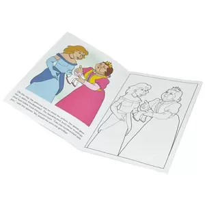 12-Piece FIS Coloring Book Goose Girl 28-Pages - FSCGA4N008