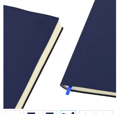 FIS Flexible Diary 2024 (Arabic/English) A5, Blue - FSDI131AE24BL