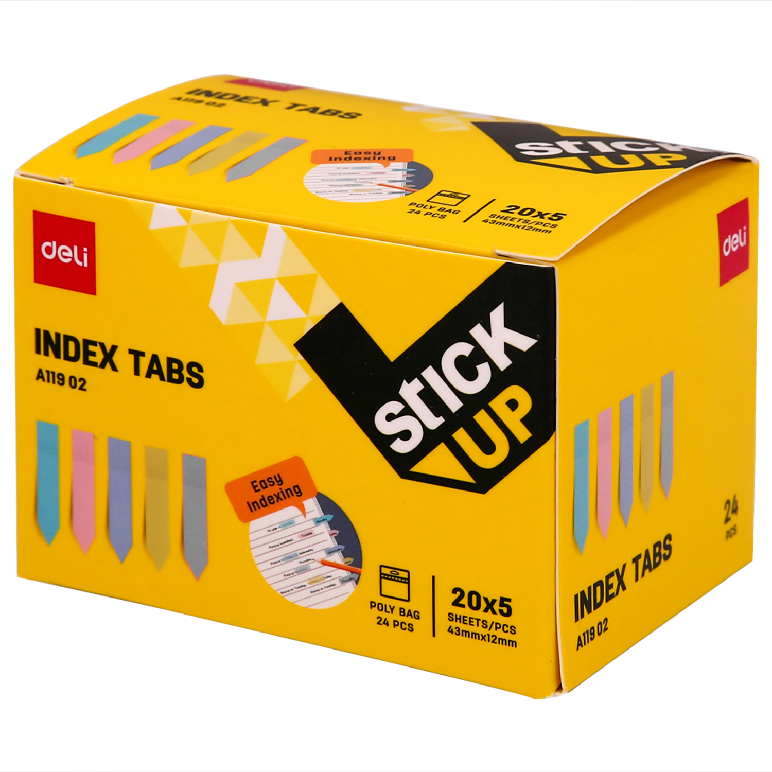 Deli-EA11902 Index Tabs